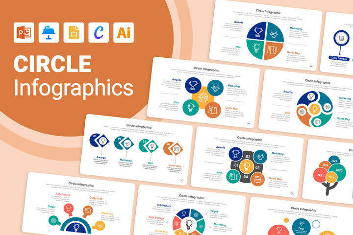 Circle Infographic Templates - Mighty Slide
