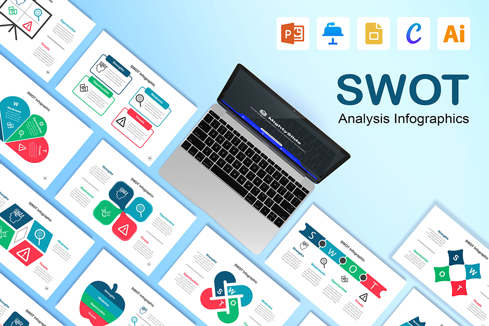 SWOT Analysis Infographics Template