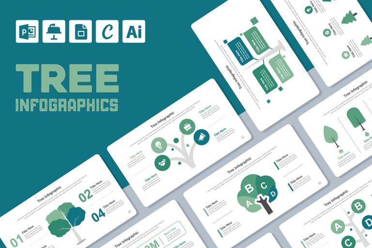 Tree Infographic Templates - Mighty Slide