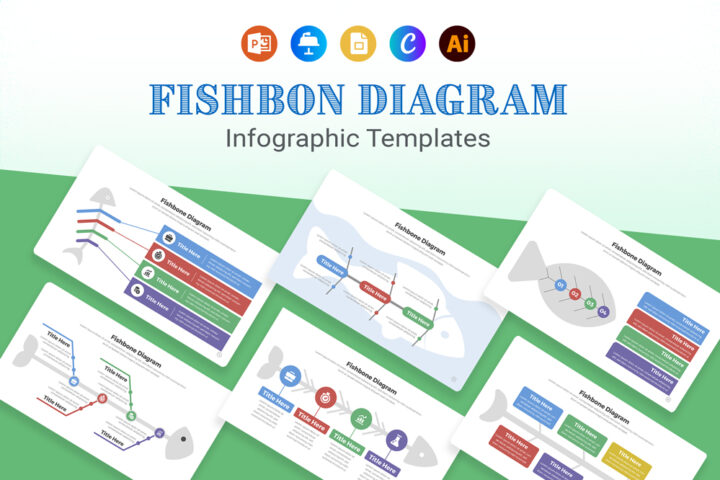 Fishbone Diagram Infographic Templates Mighty Slide