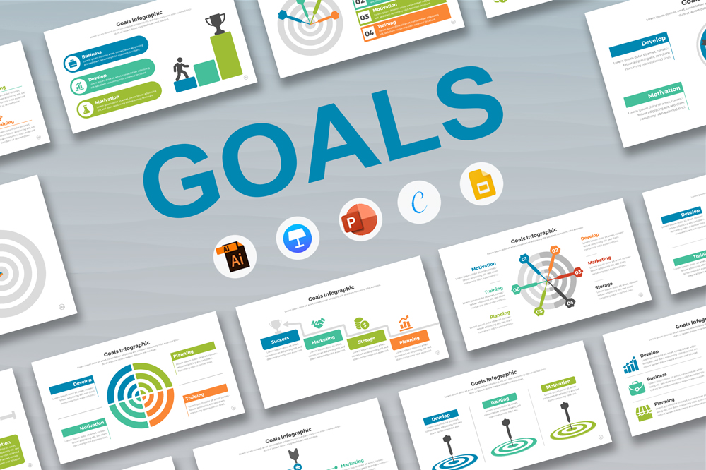 Goals Infographic Templates