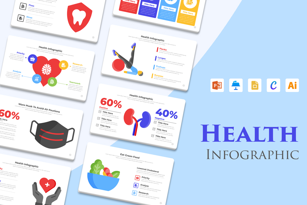 Health Infographic Templates