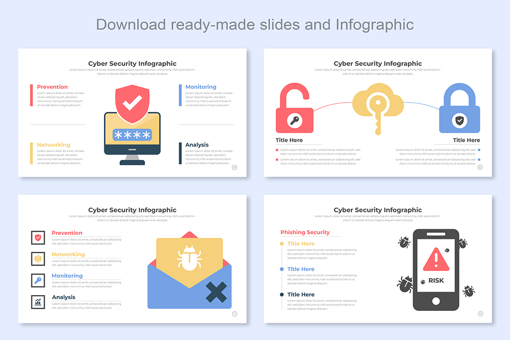 Cyber security Infographic Templates - Mighty Slide