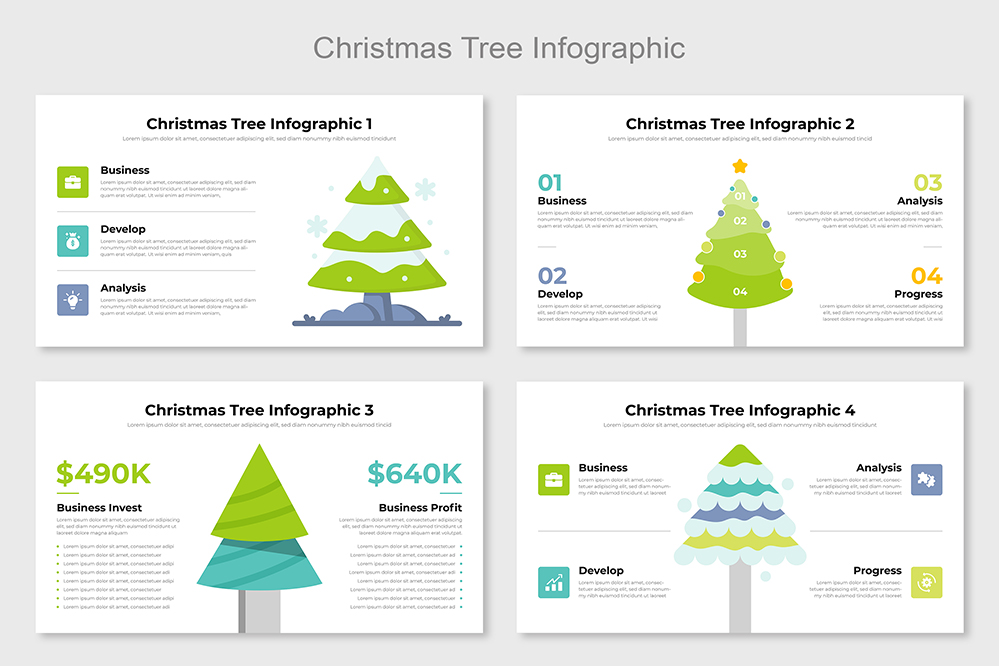 Christmas Tree Infographic