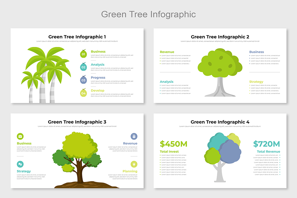 Green Tree Infographic