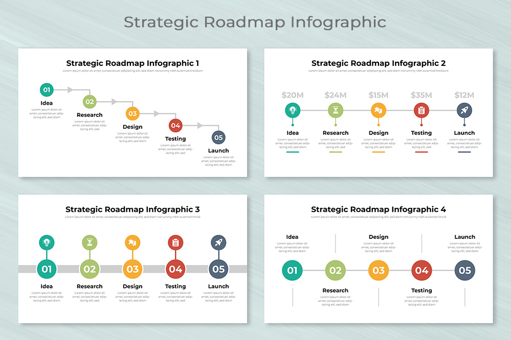 Strategic Roadmap Infographic
