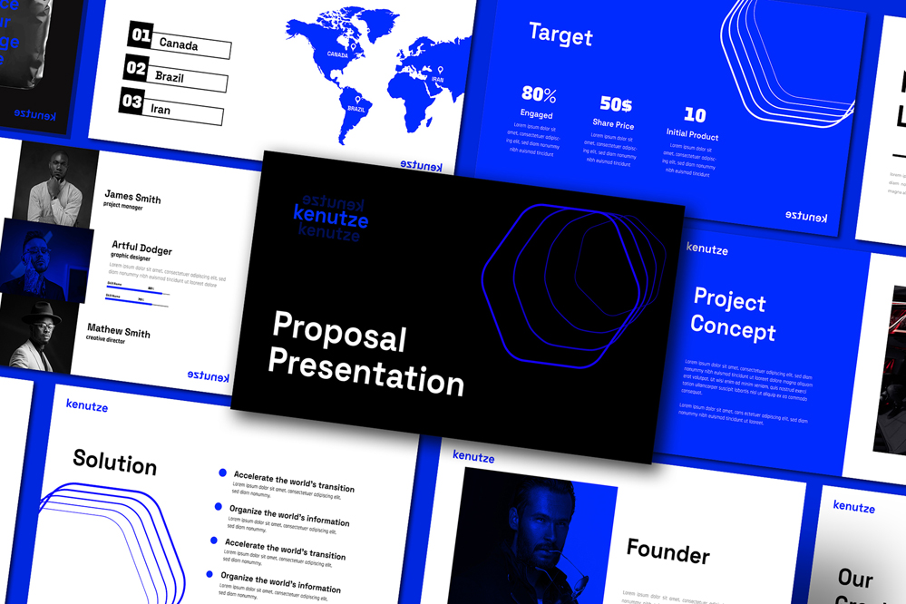 Creative Project Proposal PowerPoint Template